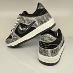 کفش کتانی طوسی مشکی نایک NIKE dunk