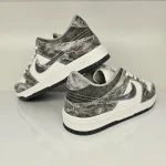 کفش کتانی سفید طوسی روشن نایک NIKE dunk