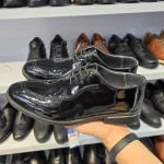 کفش مجلسی چرم ورنی