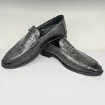 کفش مجلسی کالج چرم پوست ماری