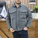 کاپشن باکسی فوتر خاکستری