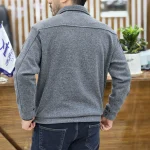 کاپشن باکسی فوتر خاکستری