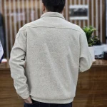 کاپشن باکسی فوتر کرمی