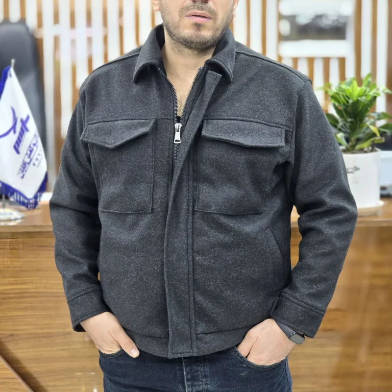 کاپشن باکسی فوتر مشکی