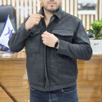 کاپشن باکسی فوتر مشکی