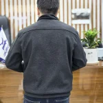 کاپشن باکسی فوتر مشکی