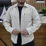 پیراهن فوتر شیری