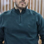دورس نیم زیپ پولو سبز