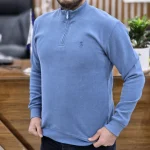 دورس نیم زیپ پولو ابی