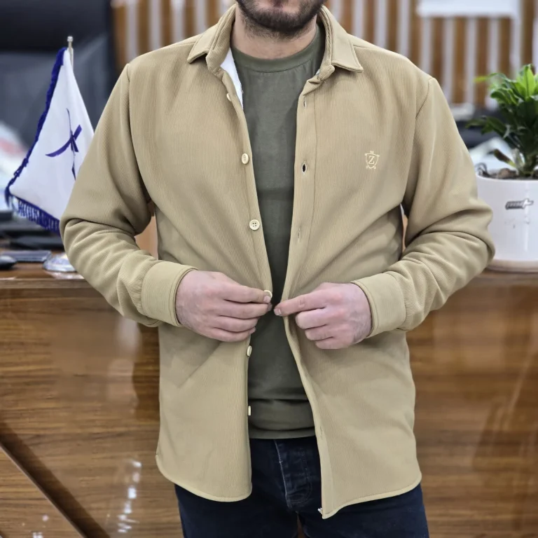 پیراهن فوتر سنگین کرم