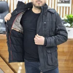 کاپشن کتان KZL مشکی