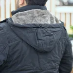 کاپشن کتان KZL مشکی