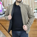 کاپشن کلاسیک لیمک قهوه ای روشن
