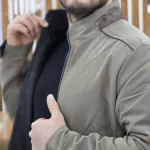 کاپشن کلاسیک لیمک قهوه ای روشن