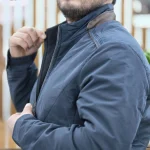 کاپشن کلاسیک لیمک سرمه ای