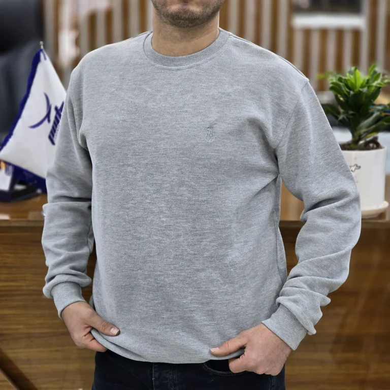 سلانیک ضخیم پولو طوسی روشن