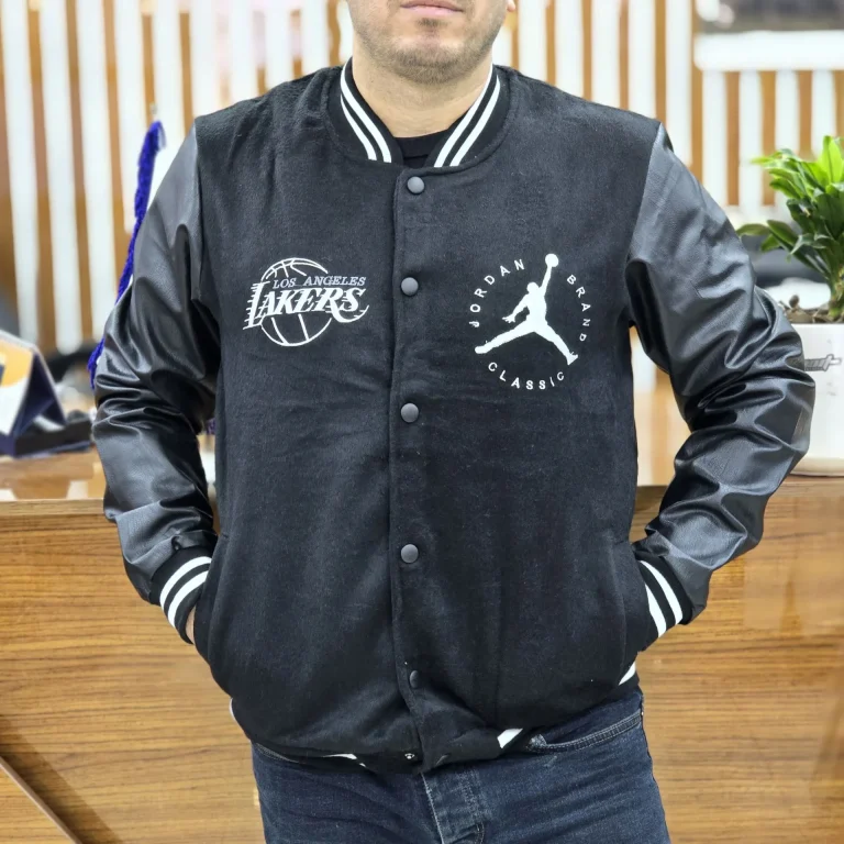 سویشرت بیسبالی جردن لیکرز مشکی