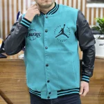 سویشرت بیسبالی جردن لیکرز سبز یشمی