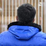 کاپشن چرم اسپرت ابی