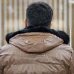 کاپشن چرم اسپرت قهوه ای