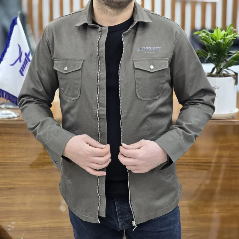 پیراهن کتی بری بری کتان سبز صدری