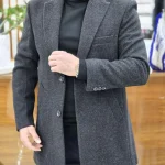 پالتو فوتر CORTI ذغالی