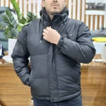 کاپشن هودی داری وارداتی مشکی